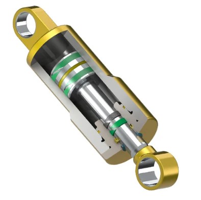 Hydraulic Piston Seal – Heavy Duty Hydraulic Piston Seal for High Pressure Cylinders, Wear Resistant, Low Friction, Leak Proof Sealing, Long Service Life